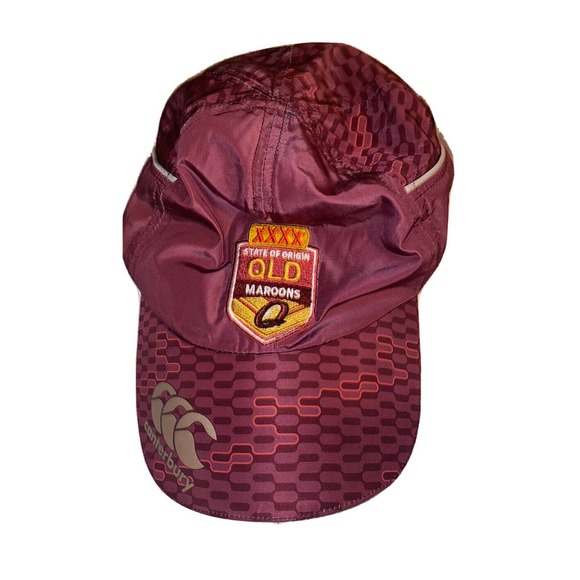 State of Origin Maroons Queensland Australia QLD Cap Hat Adjustable Canterbury - Picture 1 of 8
